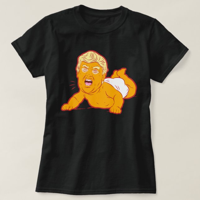Camiseta del triunfo: GRITO-BEBÉ DEL TRIUNFO (Diseño del anverso)