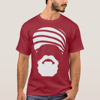 Camiseta del turbante - rojo