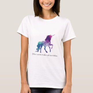 Camiseta del unicornio