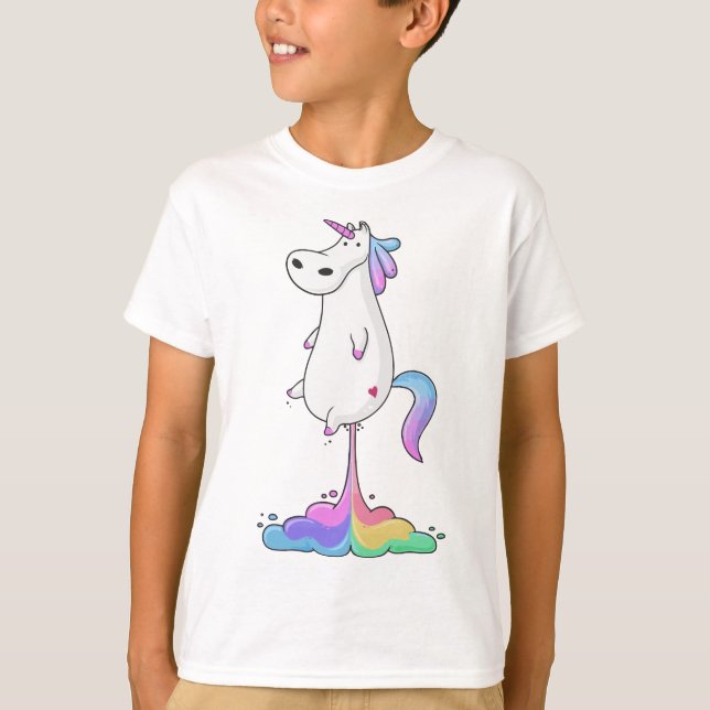 Camiseta del unicornio (Anverso)
