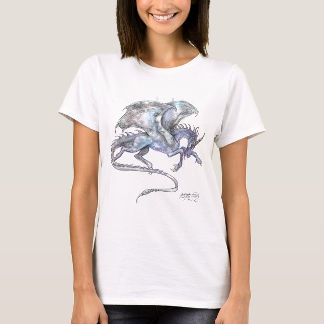 Camiseta del unicornio del dragón (Anverso)