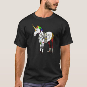 Camiseta del unicornio del punk rock