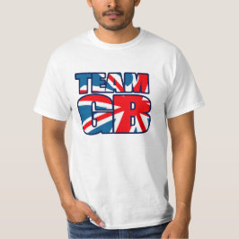 Camiseta del Union Jack del GB del equipo de