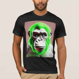 Camiseta del Unisex verde del ápice LITE