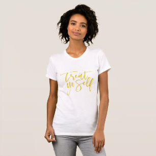 Camiseta del uno mismo de Yo de la invitación