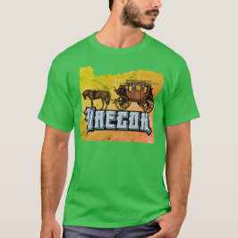 Camiseta del vagón de Oregon Trails