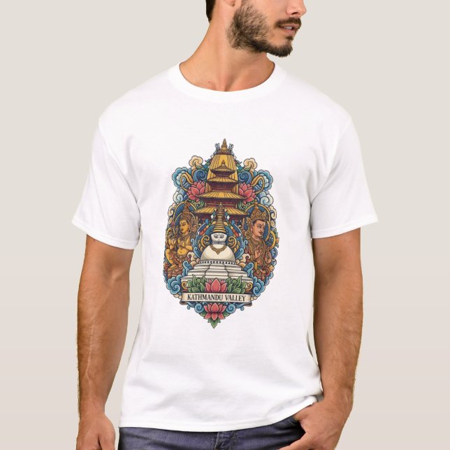 Camiseta del VALLE DE KATHMANDU (Anverso)