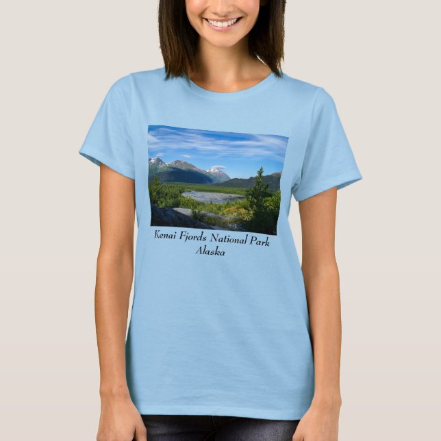 Camiseta del valle del glaciar de la salida de Ala (Anverso)