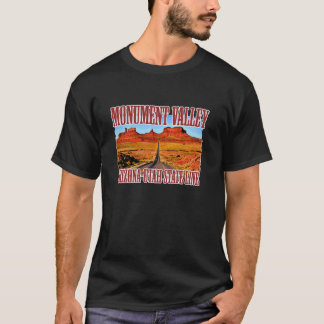 Camiseta del valle del monumento