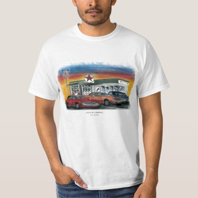 Camiseta del valor - Cruis'in Camaros (Anverso)