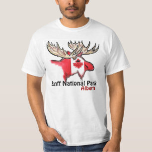 Camiseta del valor de Alberta Canadá del parque