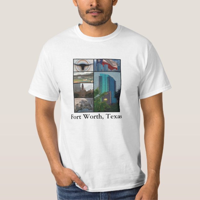 Camiseta del valor de Fort Worth (Anverso)