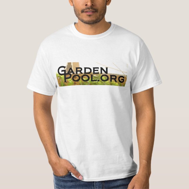 camiseta del valor de GardenPool.org (Anverso)