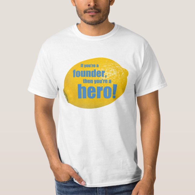 Camiseta del valor de LemonadeHeroes.tv (Anverso)