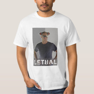 Camiseta del valor de los hombres mortales