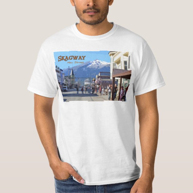Camiseta del valor de Skagway (Anverso)