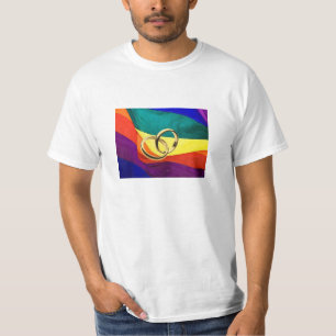 Camiseta del valor del matrimonio homosexual