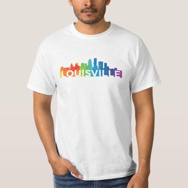 Camiseta del valor del orgullo de Louisville (Anverso)