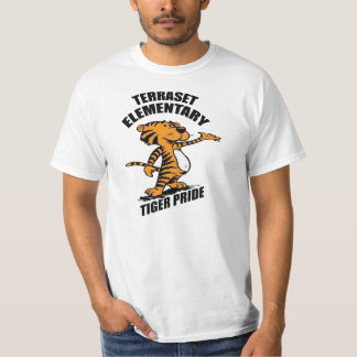 Camiseta del valor del orgullo del tigre