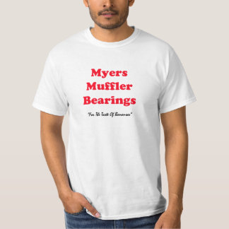 Camiseta del valor del transporte del silenciador