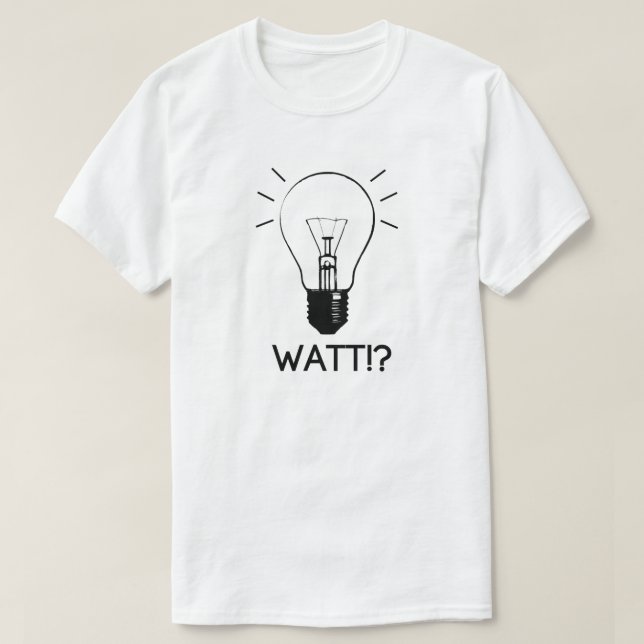 Camiseta del vatio (Diseño del anverso)