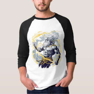 Camiseta del vector de Dios griego