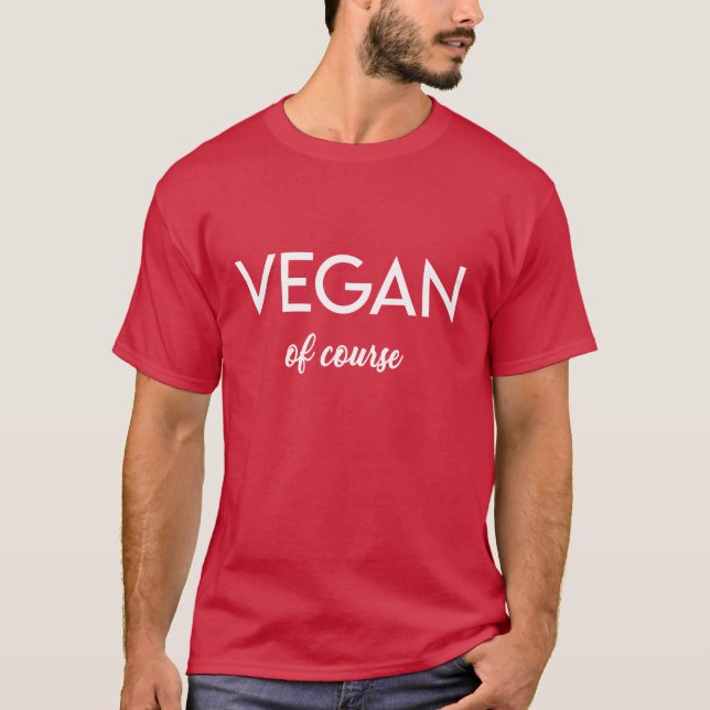 Camiseta del vegano (Anverso)