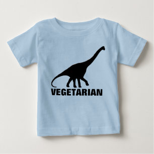 Camiseta del VEGETARIANO del dinosaurio
