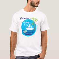 Camiseta del velero y de la tortuga