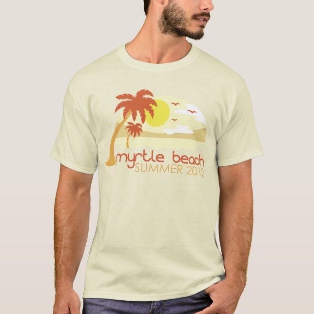 CAMISETA del VERANO 2012 de Myrtle Beach (Anverso)