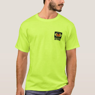 Camiseta del VERDE de la SEGURIDAD de SKYWARN