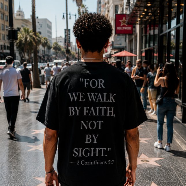 Camiseta del versículo de la biblia 2 Corintios 5: (Subido por el creador)