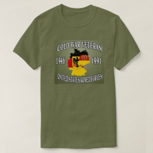 camiseta del veterano de guerra fría