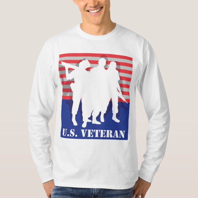Camiseta del veterano de los E.E.U.U. (Anverso)