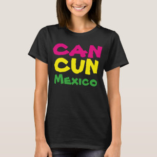 camiseta del viaje de las vacaciones de Cancun