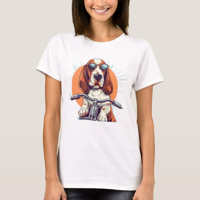 Camiseta del viajero de hound personalizado de Gua (Anverso)