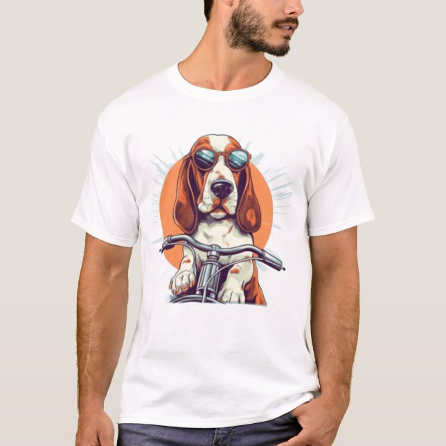 Camiseta del viajero de hound personalizado de Gua (Anverso)