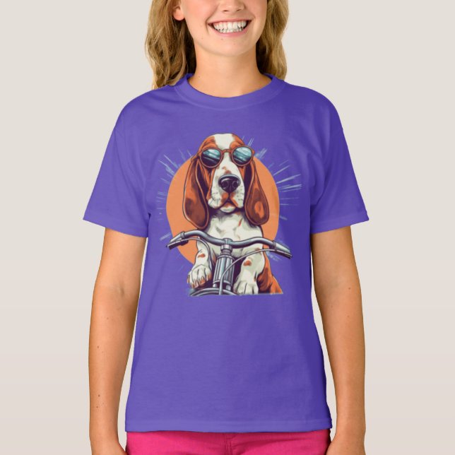 Camiseta del viajero de hound personalizado de Gua (Anverso)
