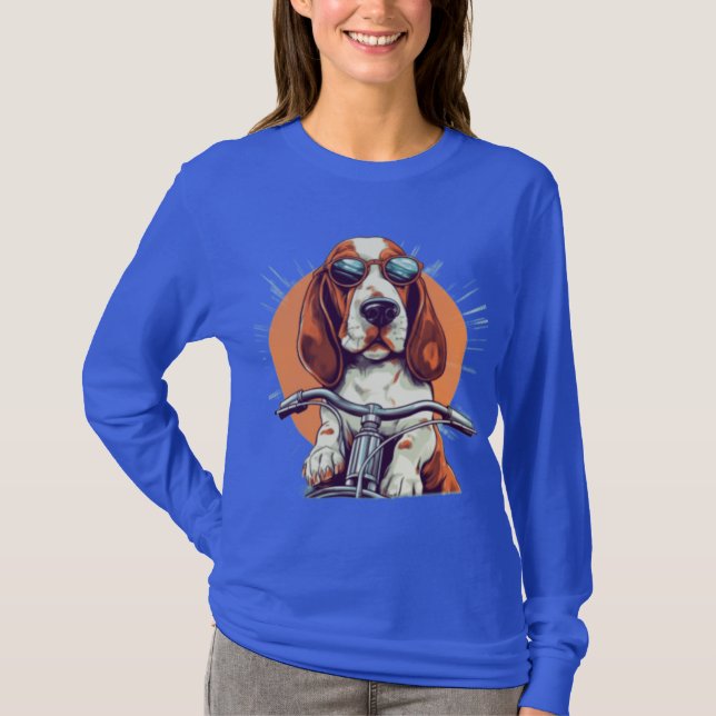 Camiseta del viajero de hound personalizado de Gua (Anverso)