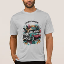 Camiseta del viejo temporizador