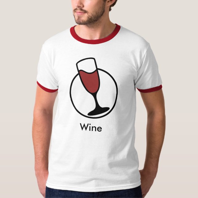 Camiseta del vino de Debian (Anverso)