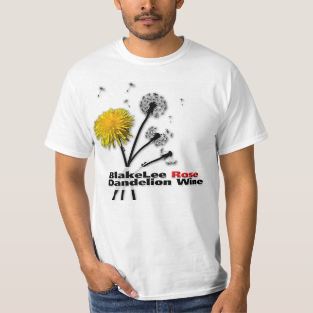 Camiseta del vino del diente de león (Anverso)