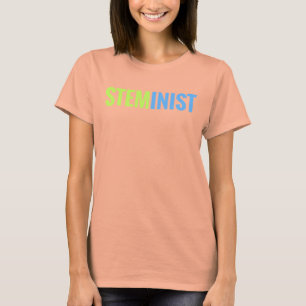Camiseta del vintage de STEMinist