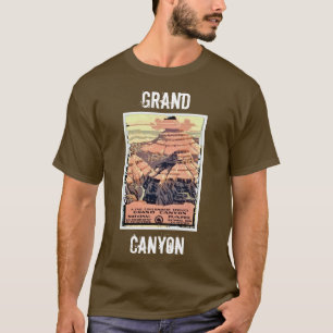 Camiseta del vintage del Gran Cañón