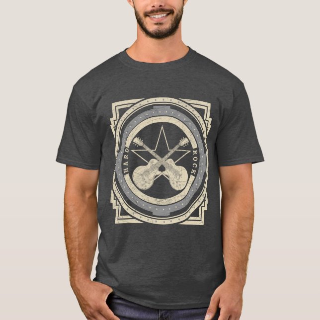 camiseta del vintage del heavy (Anverso)