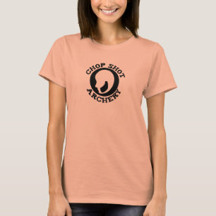 Camiseta del vintage del tiro de la tajada de las