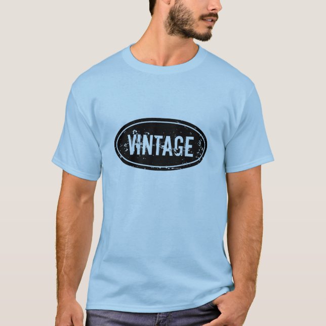Camiseta del vintage para los hombres (Anverso)