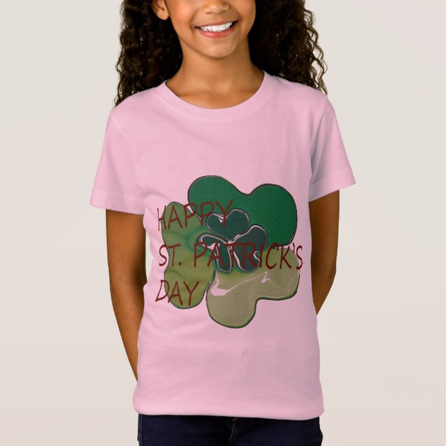 Camiseta del volante de los chicas (Anverso)