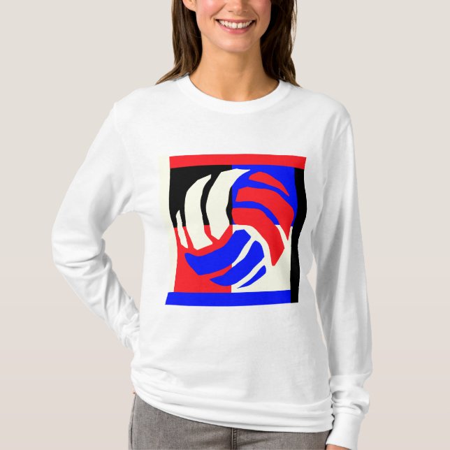 Camiseta del voleibol (Anverso)
