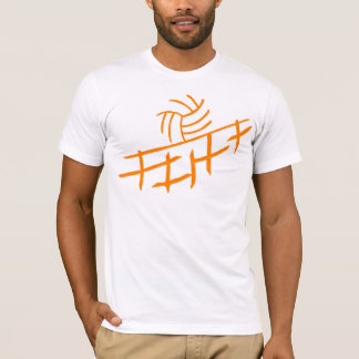 Camiseta del voleibol